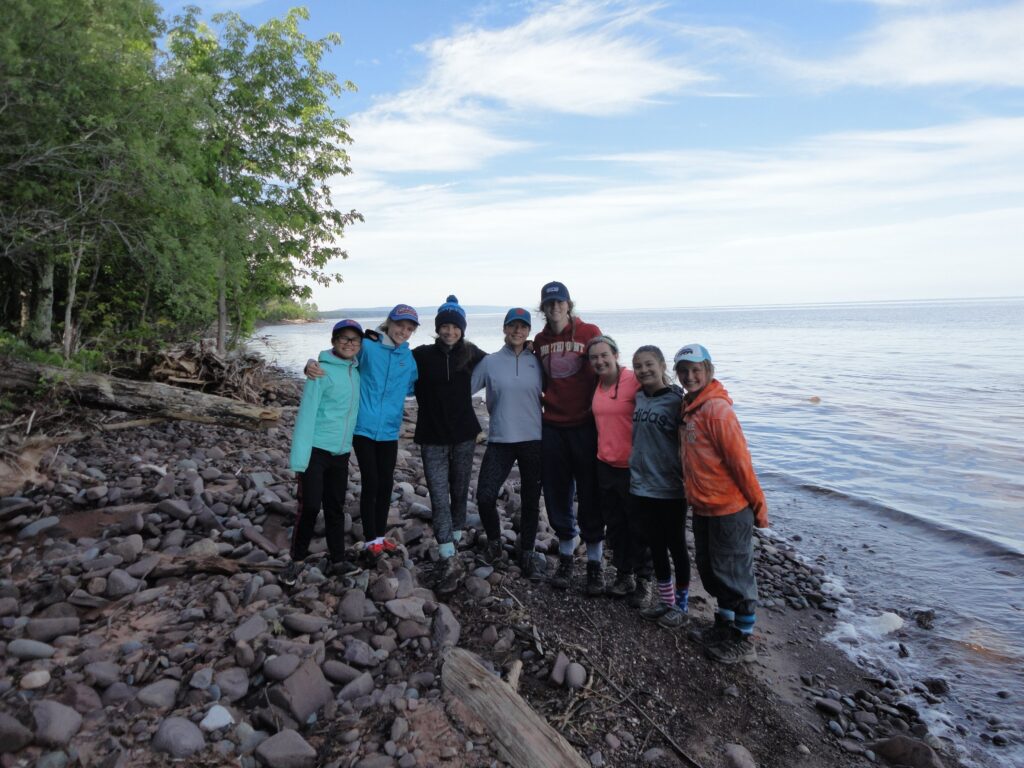 Hiking at Camp Nicolet 